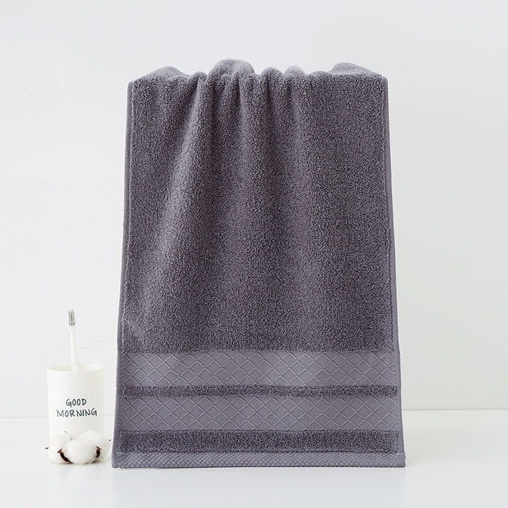 Elegant and Luxurious Terry Bath Towel with Fine Border Kalsten