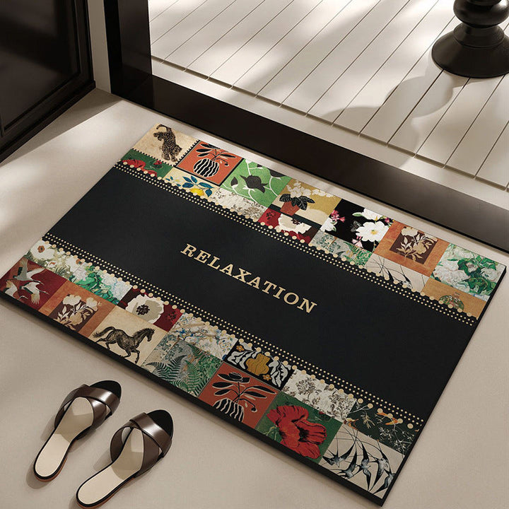 Artistic Patchwork Entry Mat Kalsten