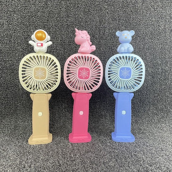 Unisex Portable Mini Hand Fan with Animal Figures Kalsten