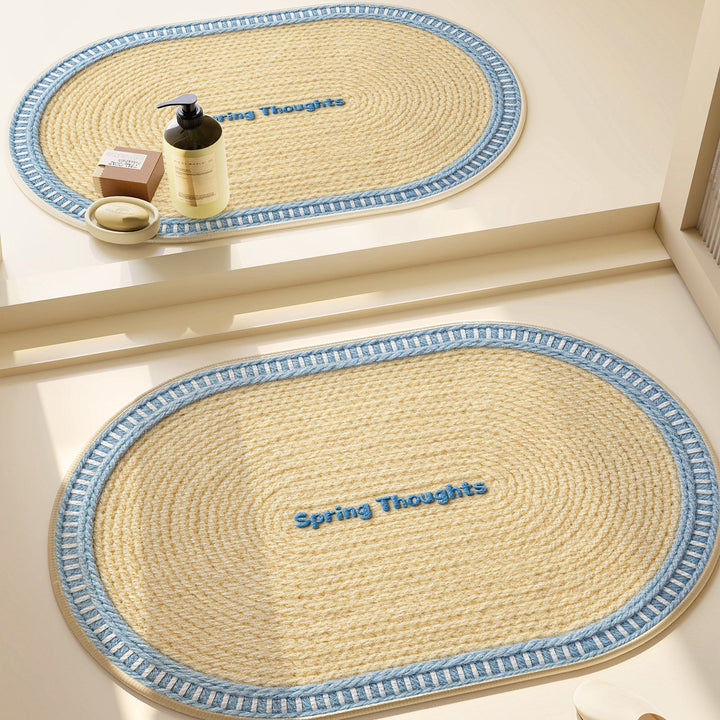 Heart-Patterned Bathroom Mat Kalsten