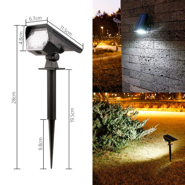 Adjustable Solar LED Landscape Spotlight Stake Kalsten