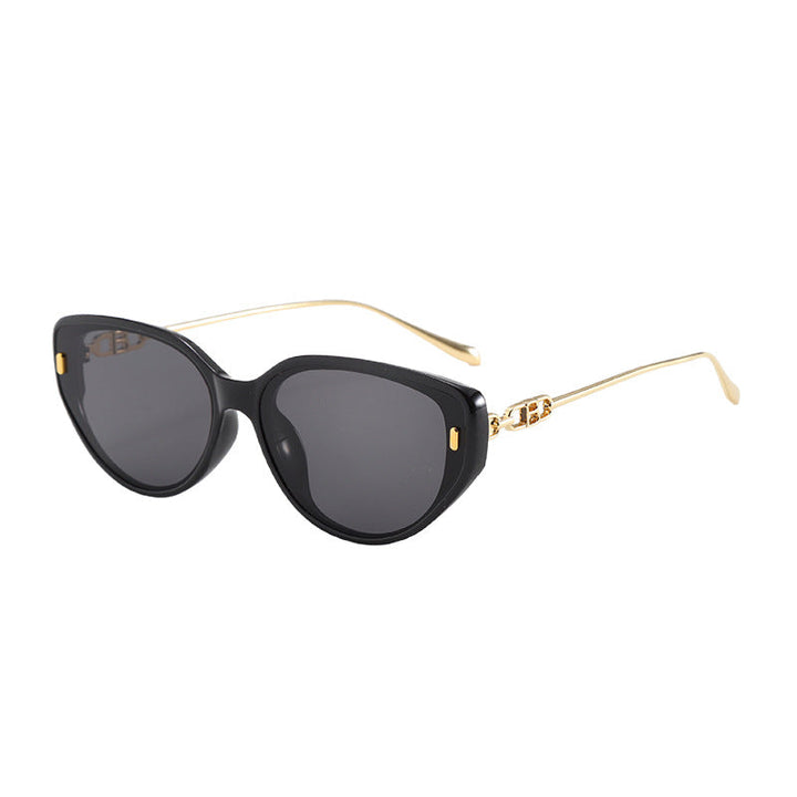 Women's designer sunglasses with delicate metal frame and extraordinary cat-eye design Kalsten