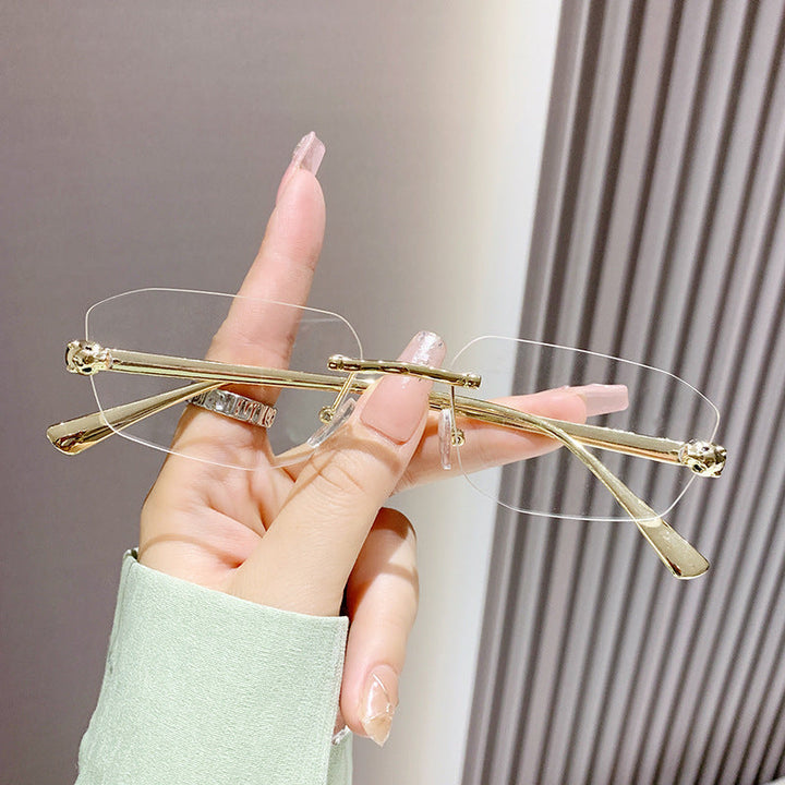 Women elegant half-frame sunglasses Kalsten
