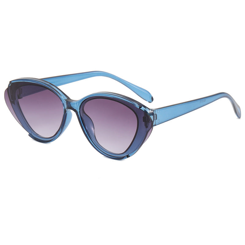Women Oversized Sunglasses with Gradient Kalsten