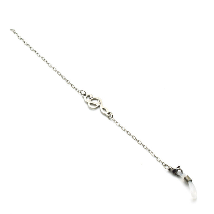 Artistic Silver Eyewear Chain Kalsten