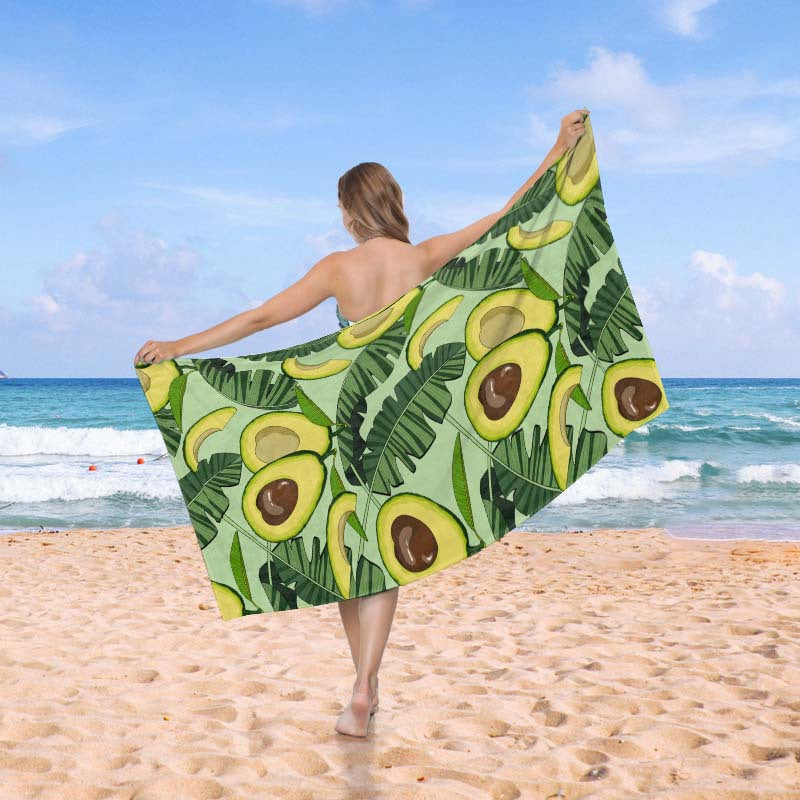 Beach blanket in exclusive mosaic design Kalsten