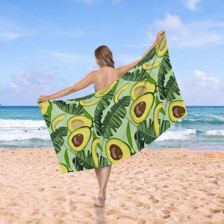 Beach blanket in exclusive mosaic design Kalsten