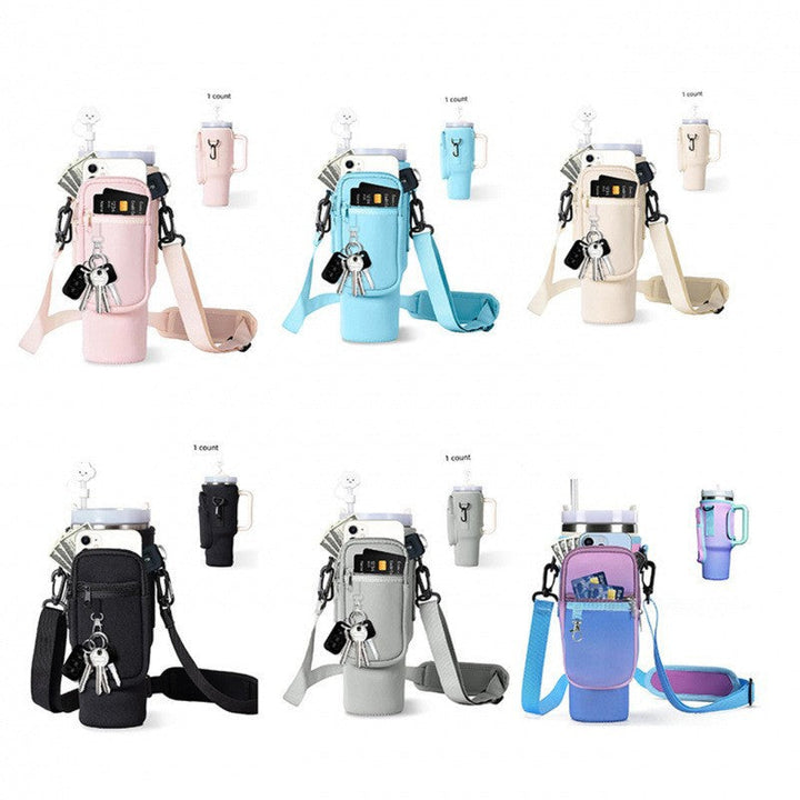 Ladies Multifunctional Phone Bag with Drink Holder Kalsten