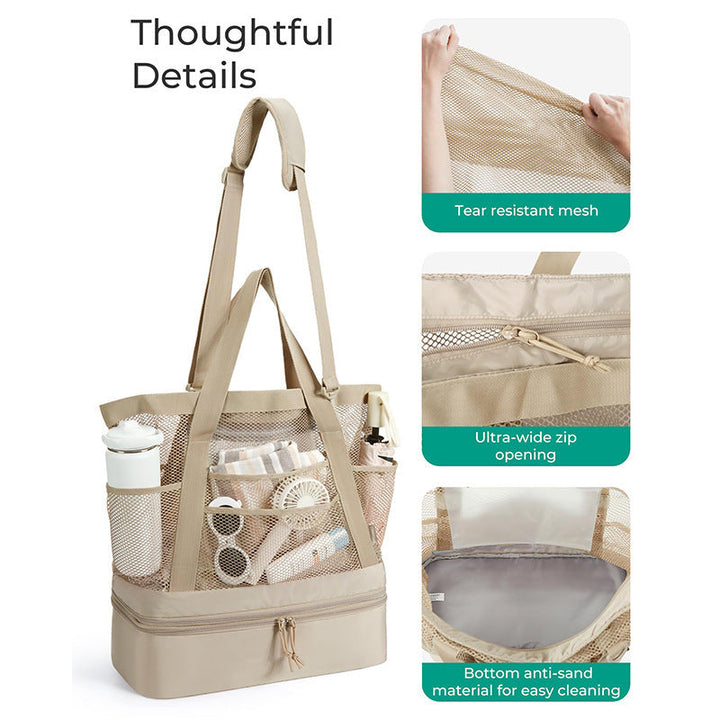 Durable cooler bag with practical removable inner compartment Kalsten