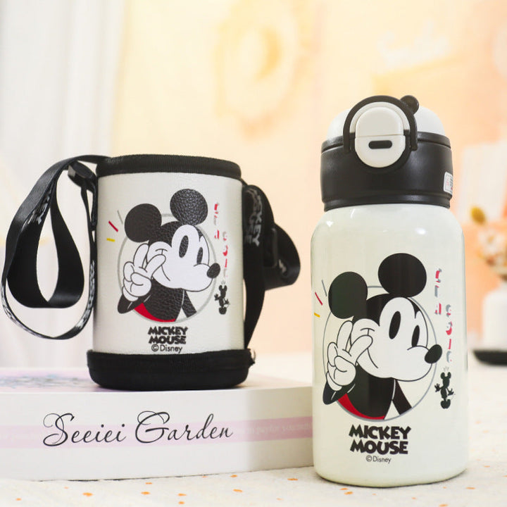 Women's insulated drinking bottle with Mickey Mouse design Kalsten