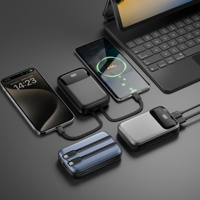 Compact power bank with intelligent LED display Kalsten