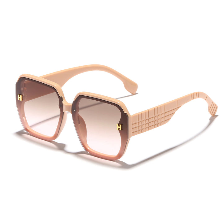 Women's fashionable sunglasses with square frame and trendy lenses Kalsten