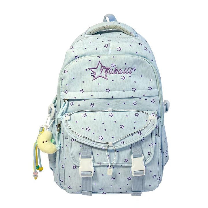 Star Patterned Student Backpack Kalsten