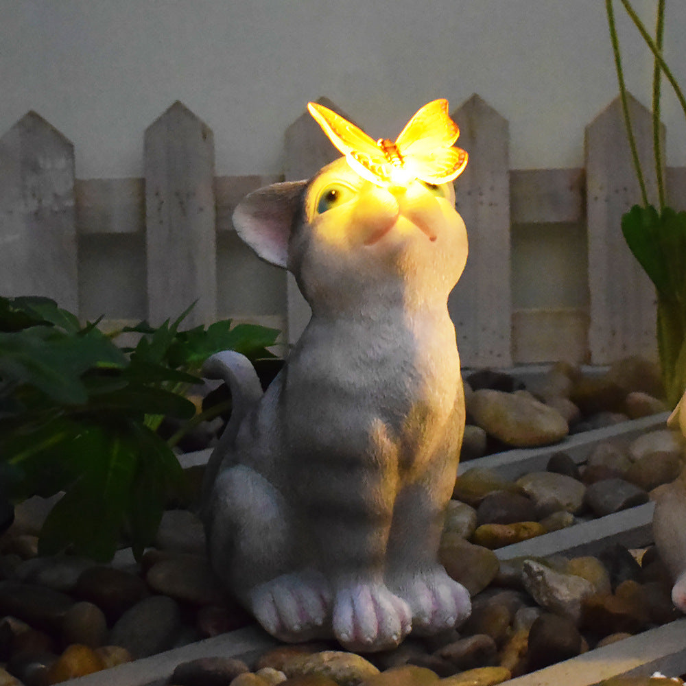 Solar Turtle Succulent Planter With LED Lights Textured Resin Garden Statue Kalsten