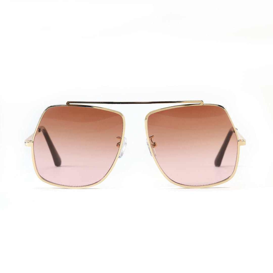 Women's polygonal sunglasses with elegant, state-of-the-art frame Kalsten