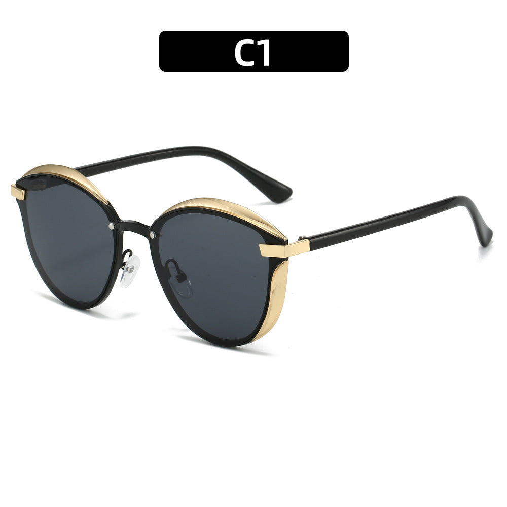 Women's sunglasses with luxurious metal frame and harmonious contour Kalsten