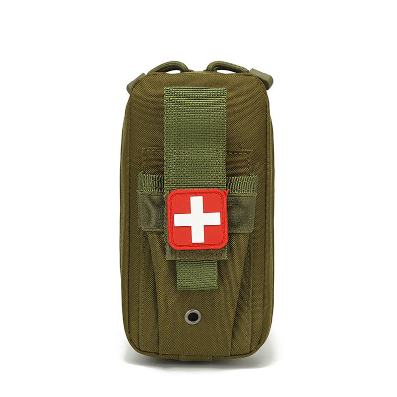 tactical MOLLE first aid pouch heavy-duty nylon drainage grommet organizer Kalsten