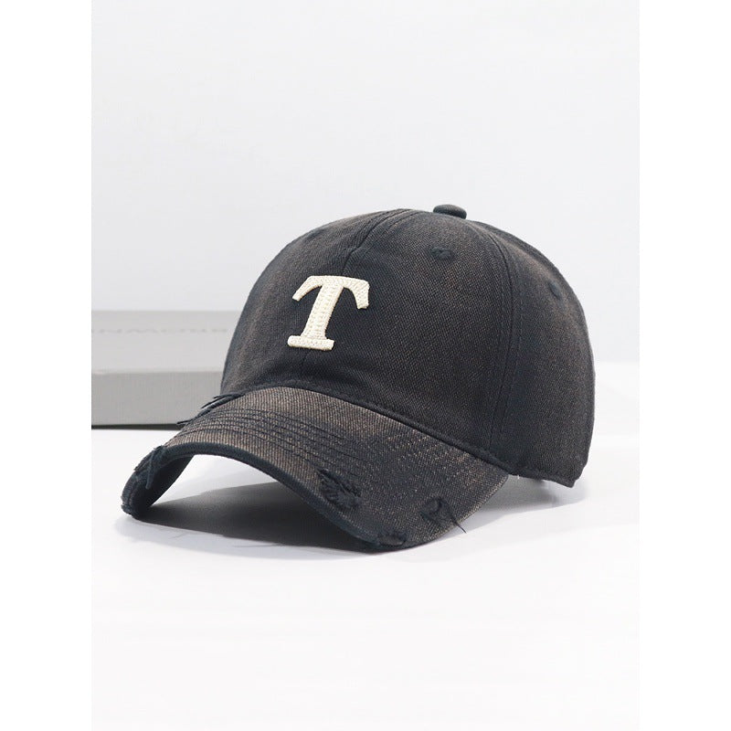 Men's Distressed Denim Cap Kalsten