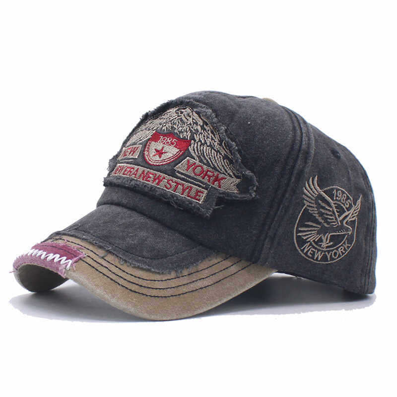 Men's Distressed Denim Cap Kalsten