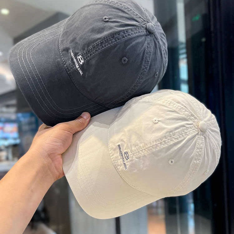 Men's Distressed Cotton Baseball Cap Kalsten