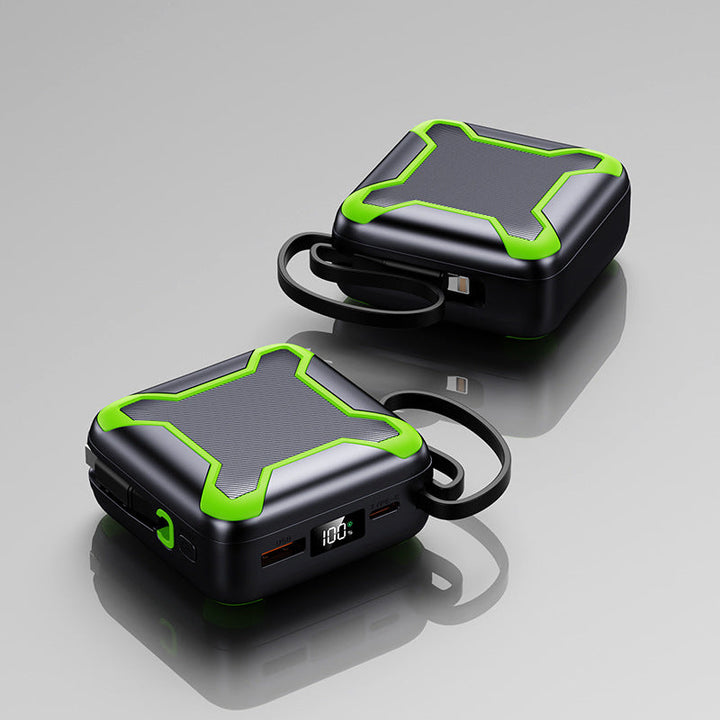Robust power bank with integrated fast charging ports Kalsten
