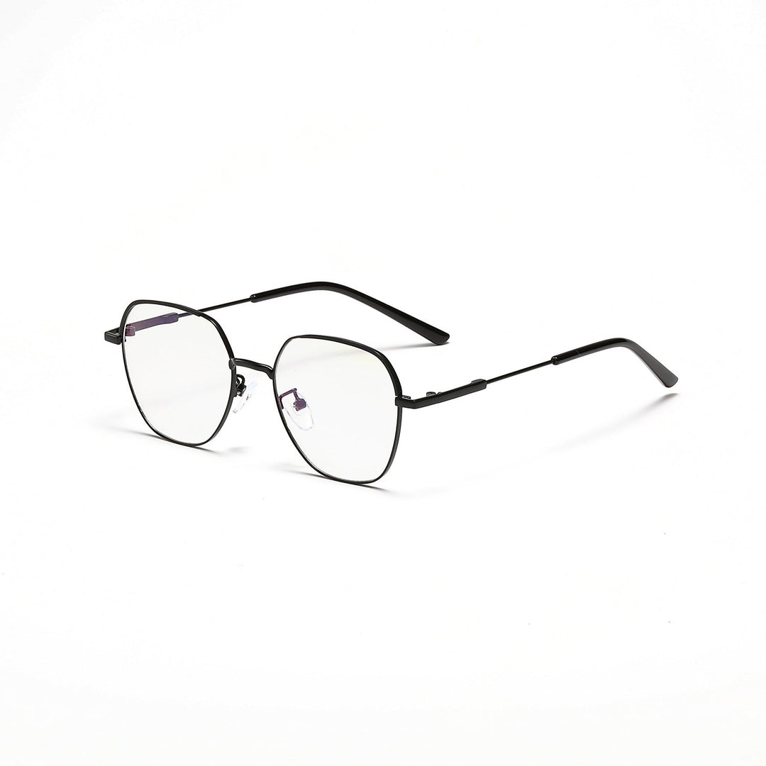 Women’s fashionable sunglasses with slim metal frame and blue lenses Kalsten