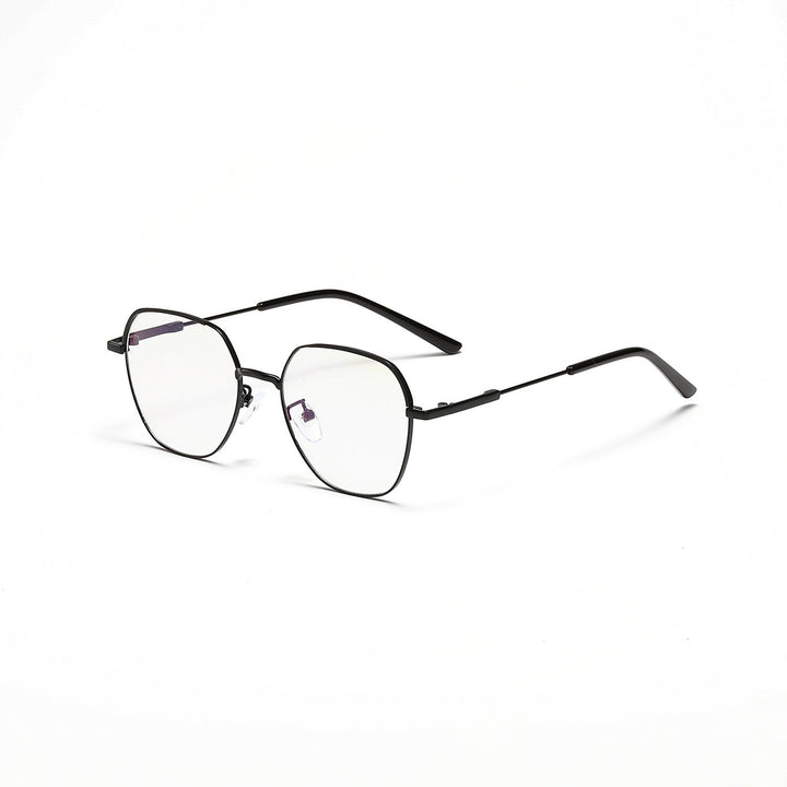 Women’s fashionable sunglasses with slim metal frame and blue lenses Kalsten