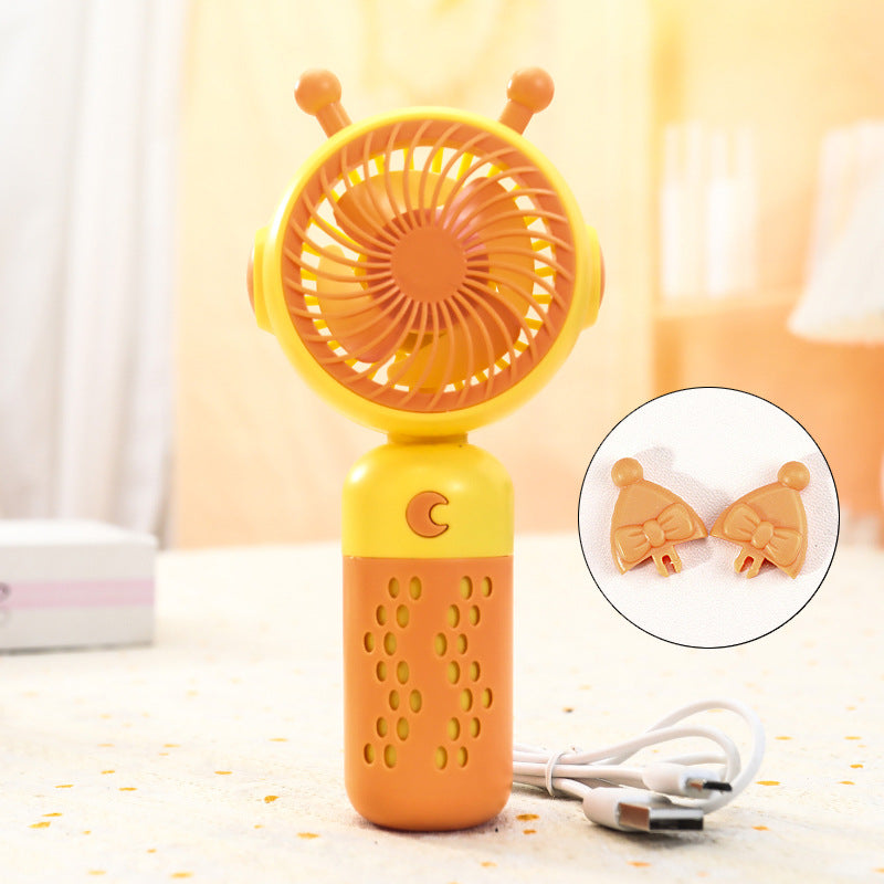 Women's Portable Hand Fan with Cat Ears Kalsten