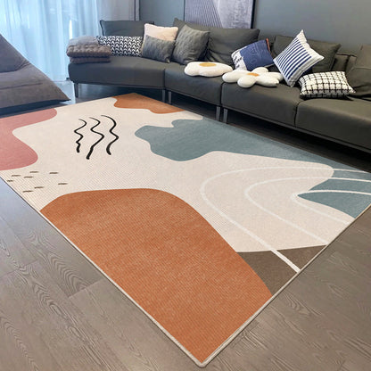 Abstract Pattern Area Rug Acalora
