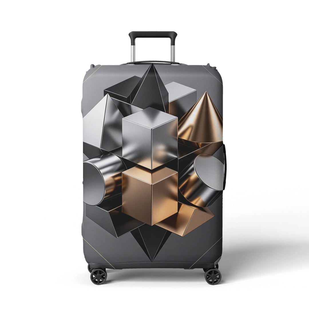 Ladies Luggage Protection with Modern Geometric Design Kalsten