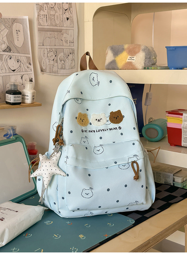Cute Cartoon-Themed School Backpack