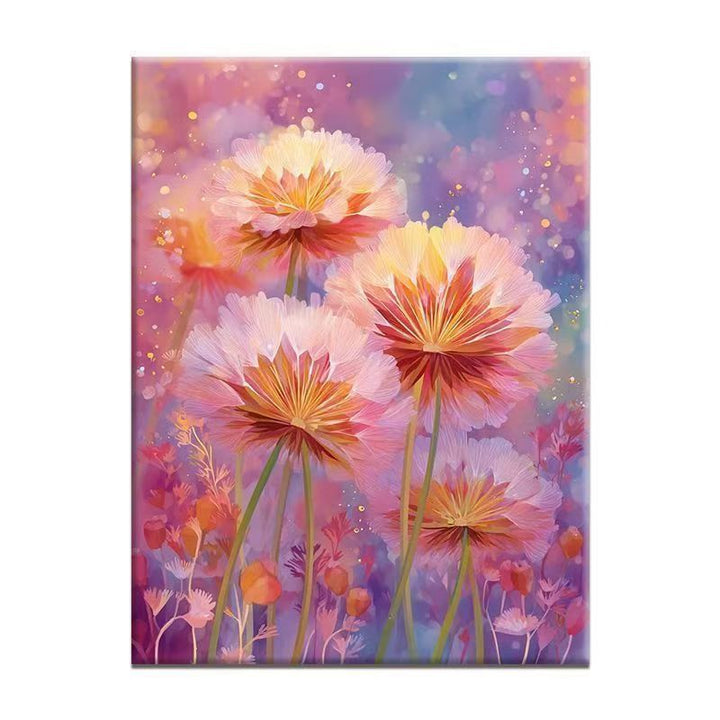Floral Fantasy Illustration Canvas Art Kalsten