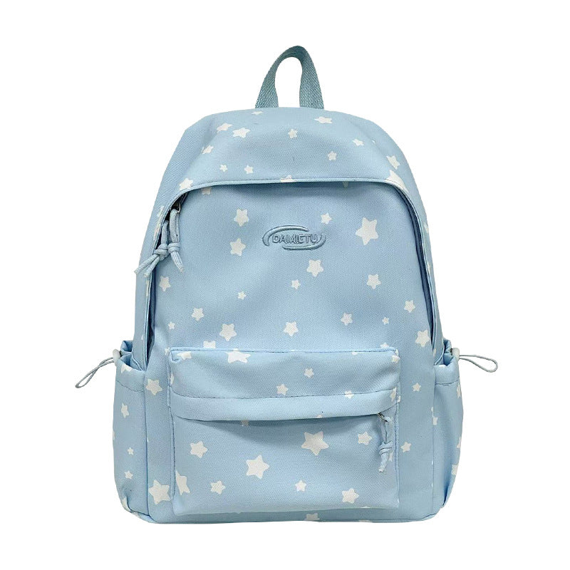 Star-Patterned Lightweight Backpack Kalsten