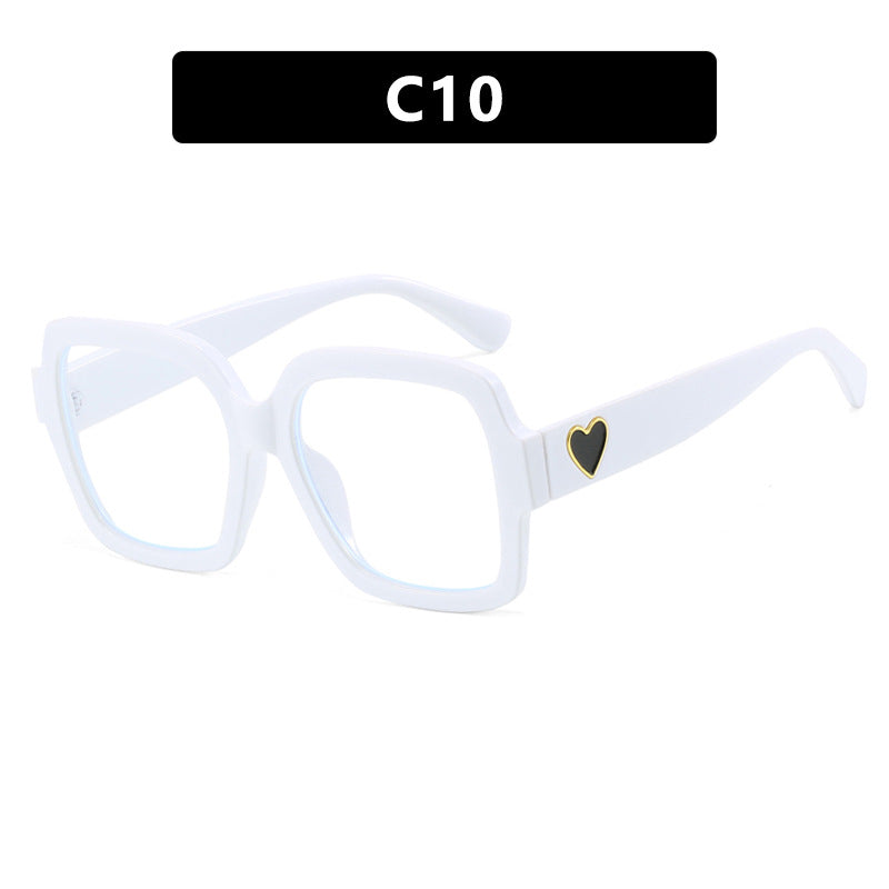 Women's square sunglasses with playful heart detail Kalsten