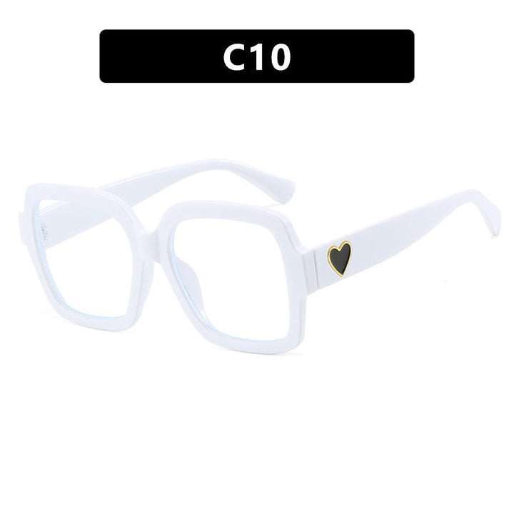 Women's square sunglasses with playful heart detail Kalsten