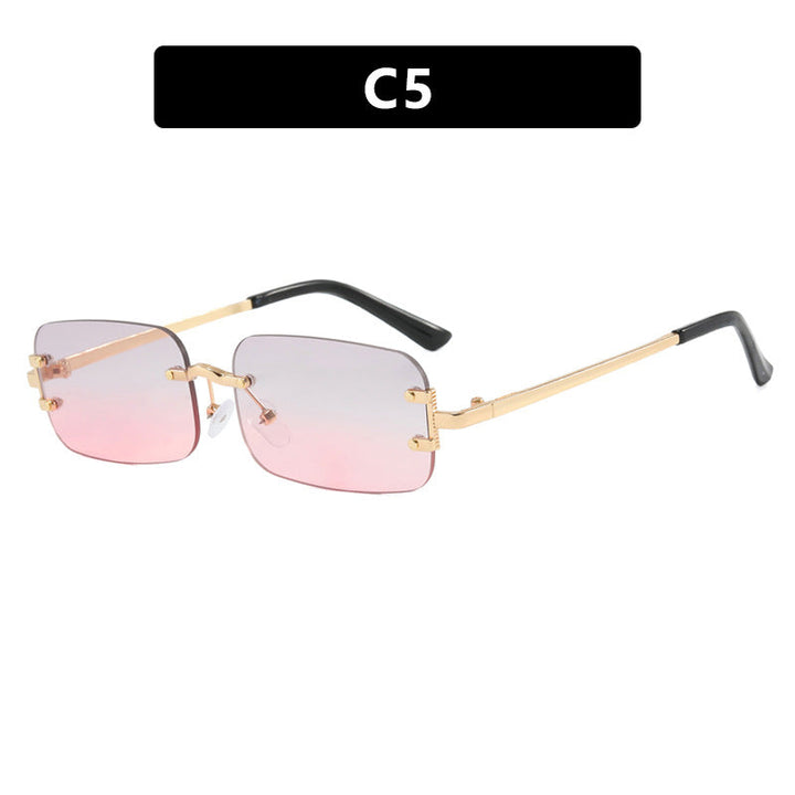 Ladies square sunglasses with high-quality metal frame Kalsten