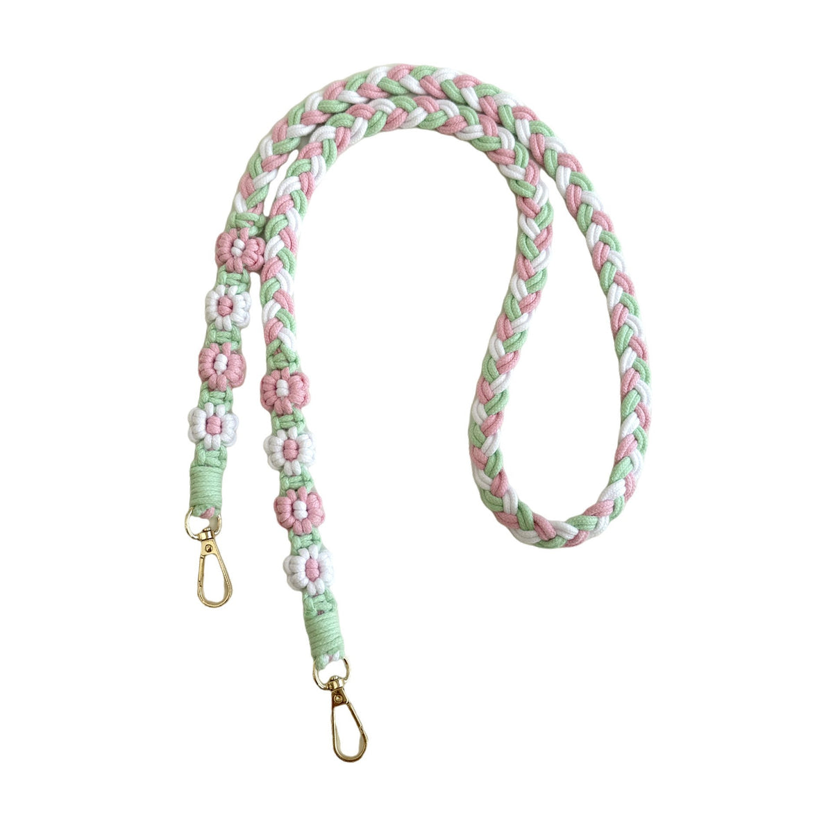 Handmade Macrame Floral Dog Leash Acalora