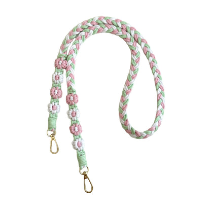 Handmade Macrame Floral Dog Leash Acalora