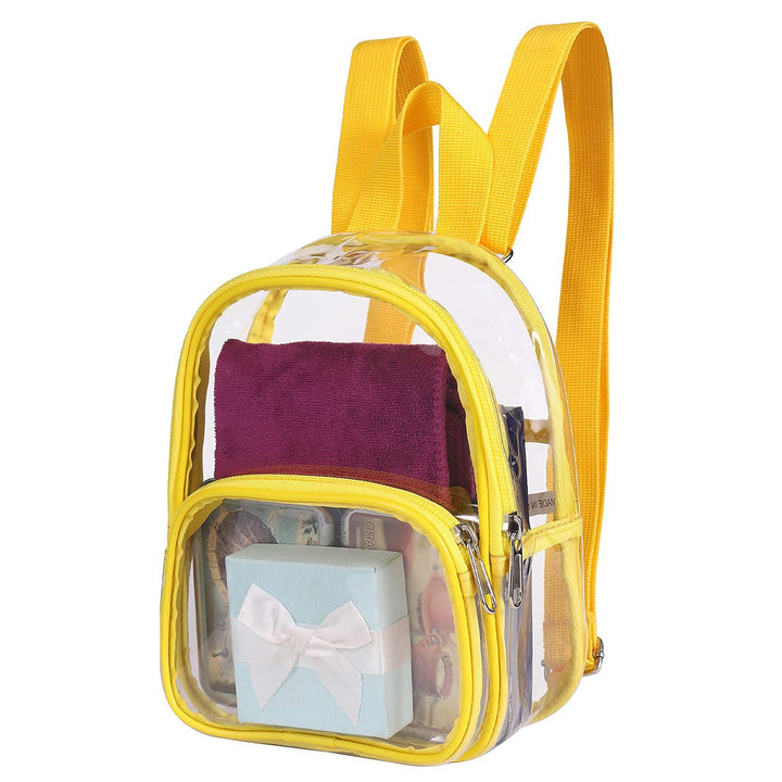 Unisex transparent backpack with multiple compartments Kalsten