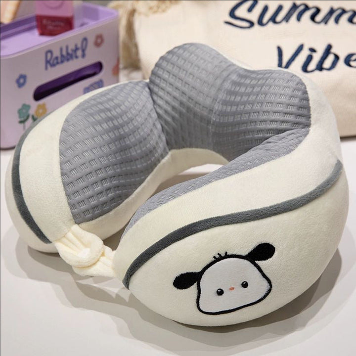 ergonomic plush neck pillow with animal motif Kalsten