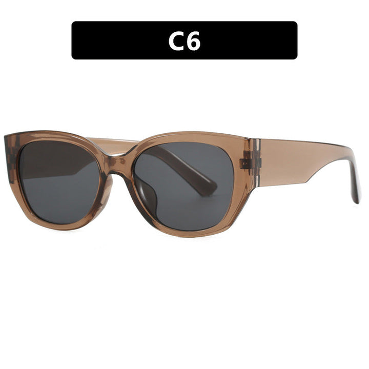Ladies elegant glasses with animal print Kalsten