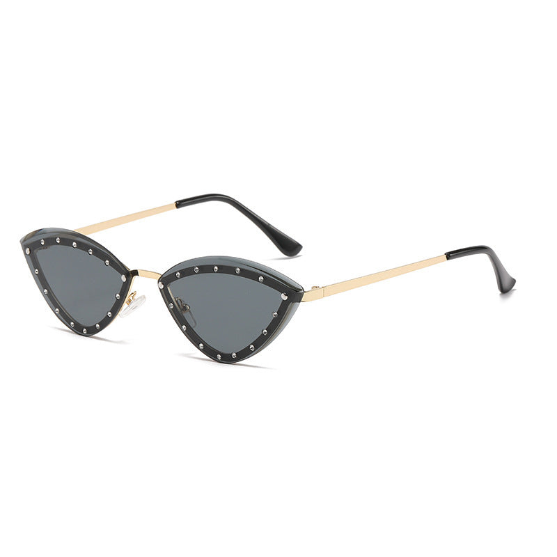 Women's Cat-Eye Sunglasses with Sparkling Crystal Accents Kalsten