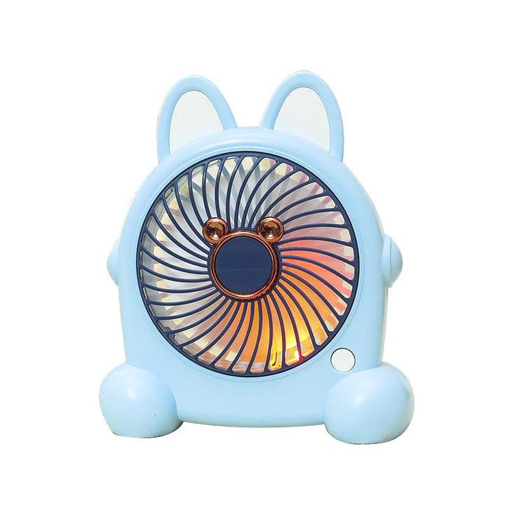 Women Portable Table Fan with LED Lighting Kalsten