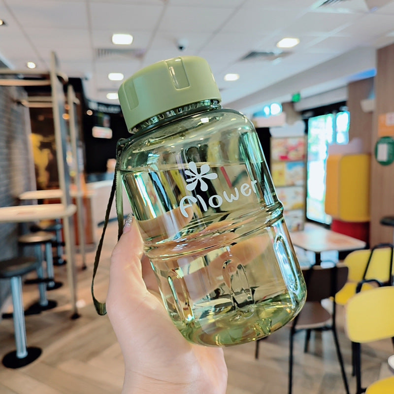 Ladies Practical Water Bottle with Detachable Carrying Strap Kalsten