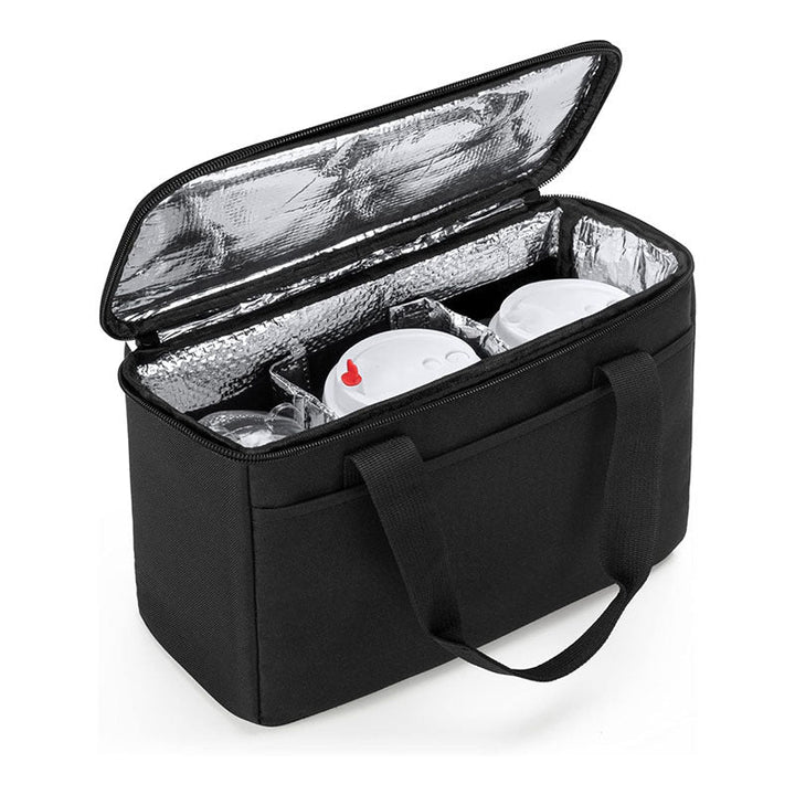 Women's cooler bag with insulated compartments and practical carrying handle Kalsten