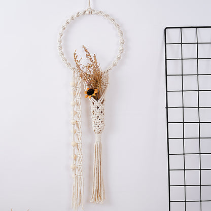 Bohemian Macramé Dreamcatcher Wall Hanging Acalora