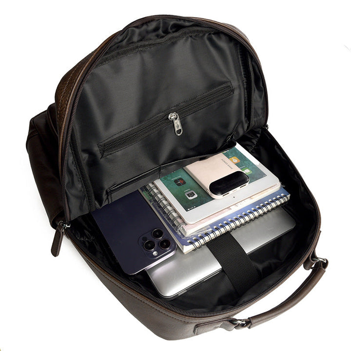 Premium Leather Organizer Backpack Kalsten