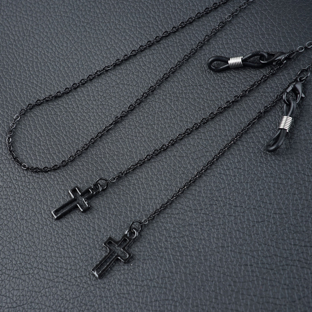 Dual Cross Pendant Eyewear Chain Kalsten