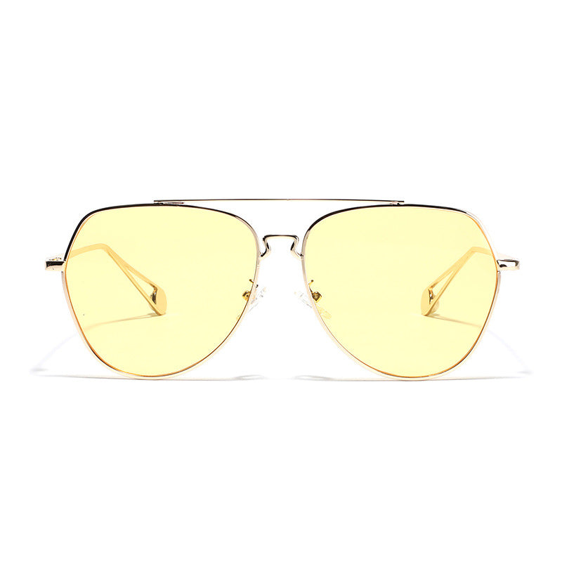 Women's aviator sunglasses with polarized lenses and elegant metal frame Kalsten