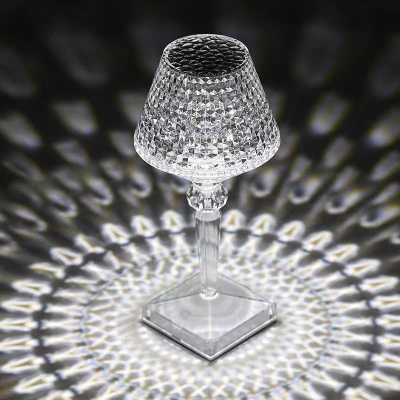 Liesbeth Crystal Lamp – Luxury Table Lamp with USB Charging Function Kalsten
